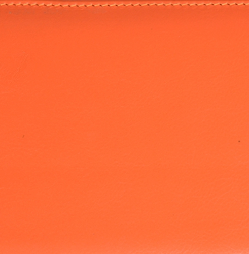 Ежедневник, датированный, Классик, белая, золотой срез, 15х21 см, фиксированный, Наппа, оранжевый