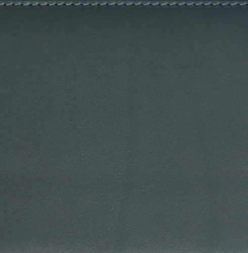 Ежедневник, датированный, Классик, белая, золотой срез, 15х21 см, портфолио с застежкой, Наппа, зеленый