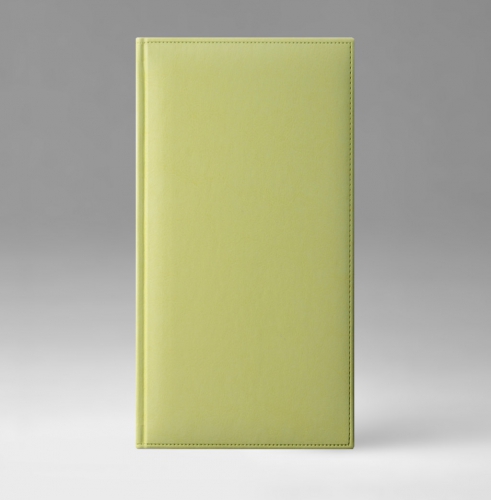 Телефонная книга, с РУС. регистром, Рубрика, джалла, золотой срез, 8х15 см, фиксированный, Небраска, светло-зеленый