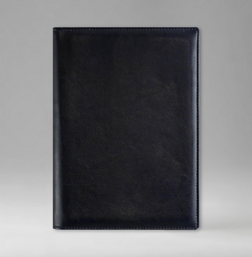 Ежедневник, датированный, Планшет, белая, 15х21 см, на пружине, Небраска, синий