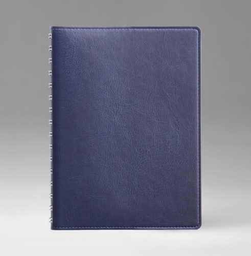 Ежедневник, датированный, Планшет, белая, 15х21 см, вайред, Богота, синий