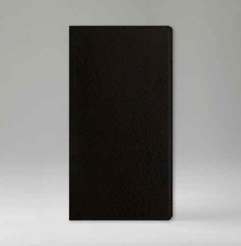 Телефонная книга, с РУС. регистром, Рубрика, джалла, 8х15 см, фиксированный, Элефант, коричневый