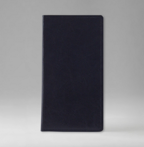 Телефонная книга, с РУС. регистром, Рубрика, джалла, 8х15 см, фиксированный, Карачи, синий