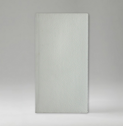 Телефонная книга, с РУС. регистром, Рубрика, белая, 8х15 см, фиксированный, Дакар, белый