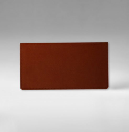 Телефонная книга, с РУС. регистром, Рубрика, белая, 8х15 см, фиксированный, Текс, оранжевый