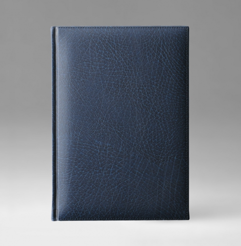 Телефонная книга, с РУС. регистром, Рубрика, белая, 15х21 см, фиксированный, Элефант, синий