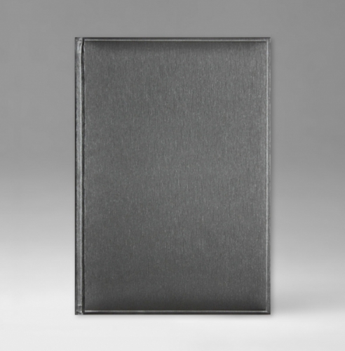 Телефонная книга, с РУС./LAT. регистром, Рубрика, белая, 8х15 см, фиксированный, Метал, серебристый