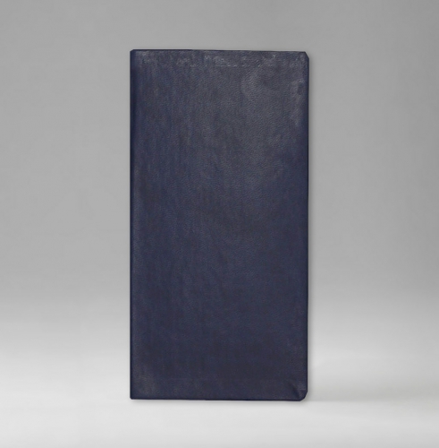 Телефонная книга, с РУС./LAT. регистром, Рубрика, белая, 8х15 см, фиксированный, Ривьера, голубой