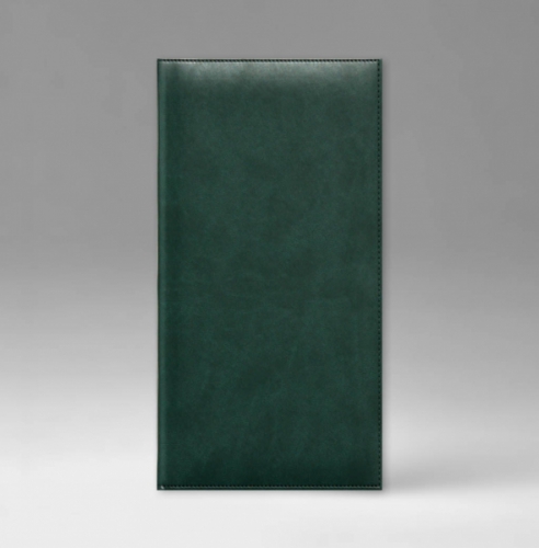 Телефонная книга, с РУС./LAT. регистром, Рубрика, белая, 8х15 см, фиксированный, Принт, зеленый