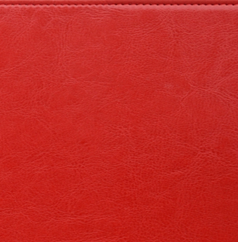 Ежедневник, датированный, Айвори, джалла, 13х21 см, эластик, Небраска, красный